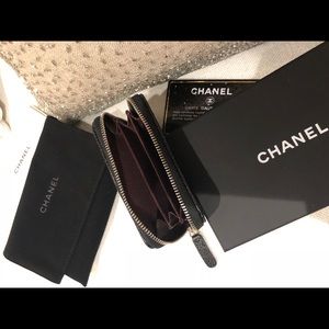 New Authentic Black Caviar Chanel Wallet